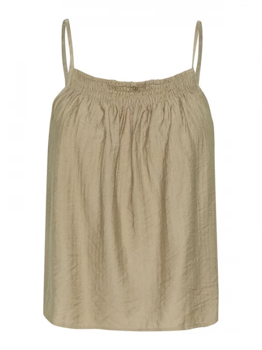 Foto van product Cream Top 'CR Lori' donkerbeige