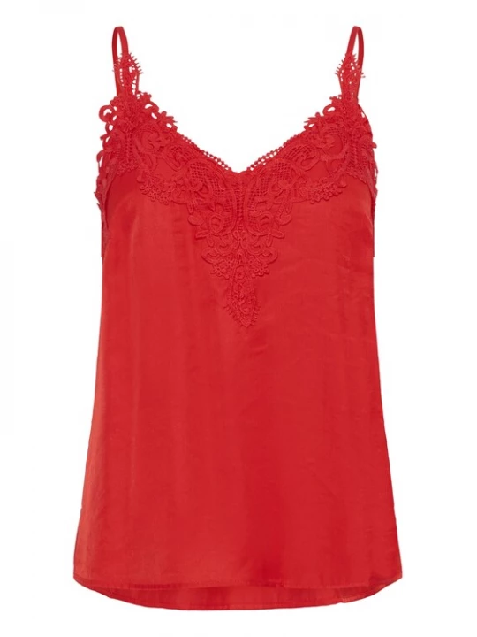 Foto van product Cream Top 'CRAnna' rood