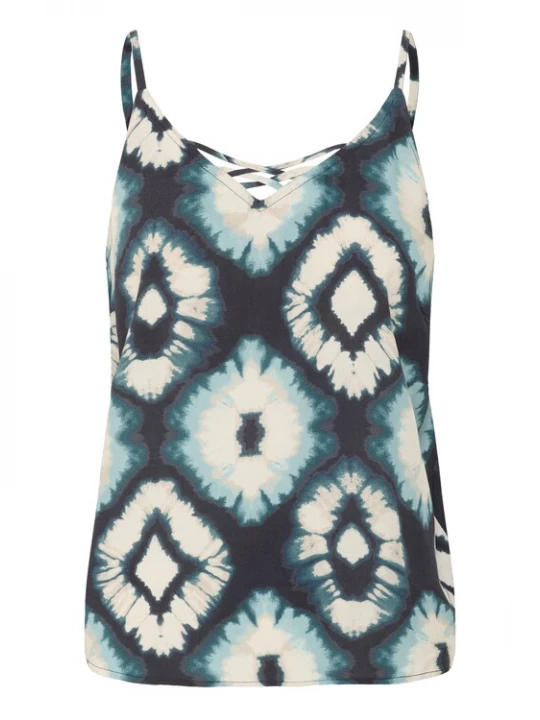 Foto van product Cream Top 'CRTiah' marine / aqua / petrol / offwhite