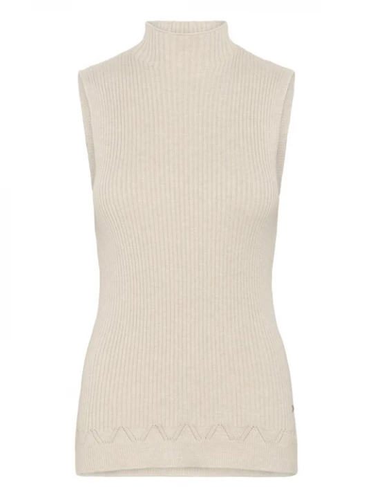 Foto van product Cream Top 'Dela' beige