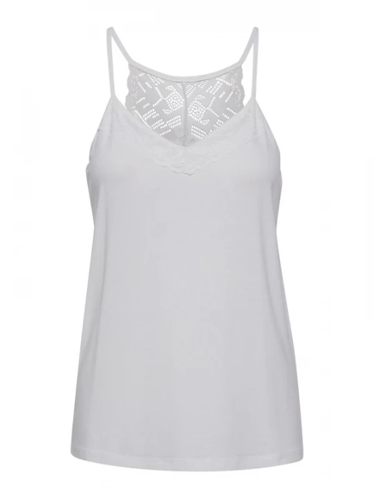 Foto van product Cream Top 'Trulla' wit