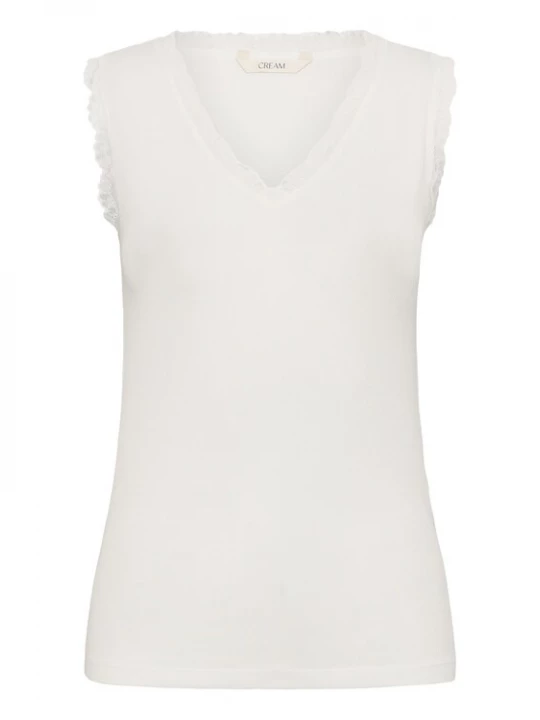 Foto van product Cream Top 'Yuni' wit