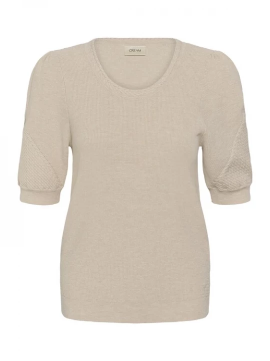 Foto van product Cream Trui 'CRDela' beige gemêleerd