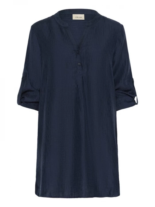 Foto van product Cream Tuniek 'Wilma ' nachtblauw