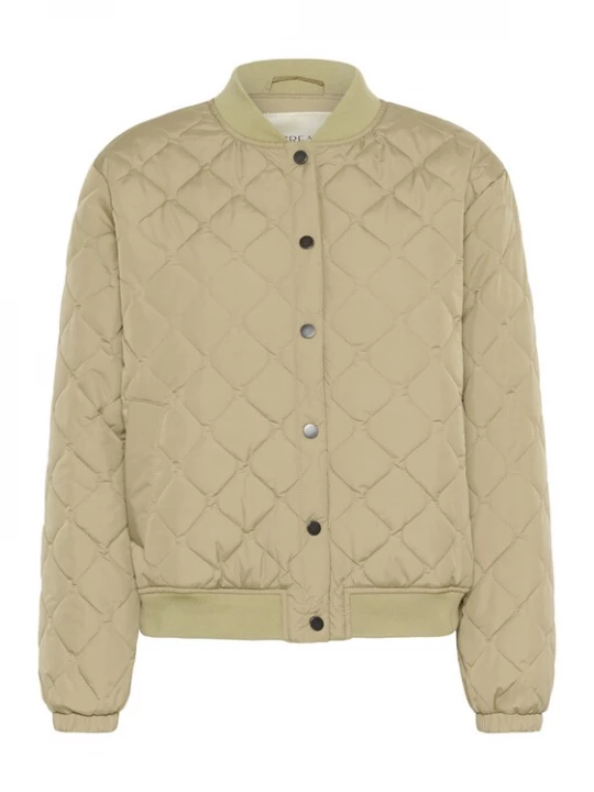 Foto van product Cream Tussenjas 'Arwen' zilvergrijs