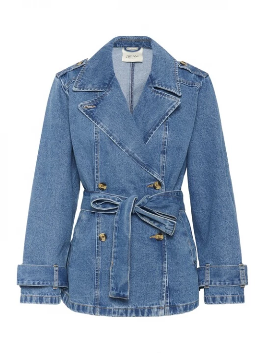 Foto van product Cream Tussenjas 'CRMika' blauw denim