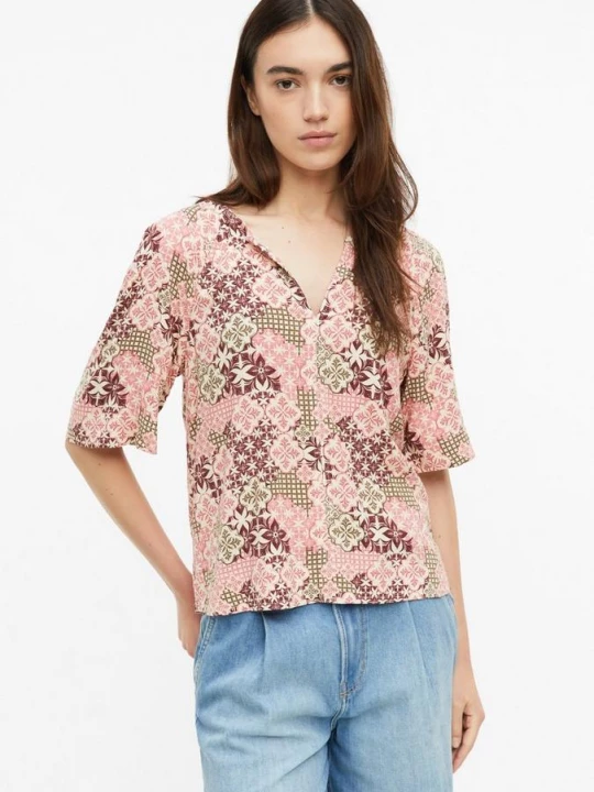 Foto van product Crepe blouse in viscosemix s.Oliver