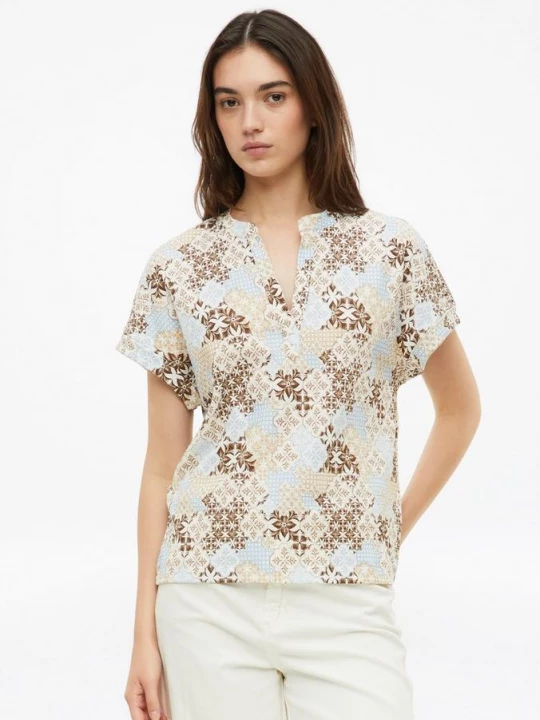 Foto van product Crêpe jersey T-shirt s.Oliver