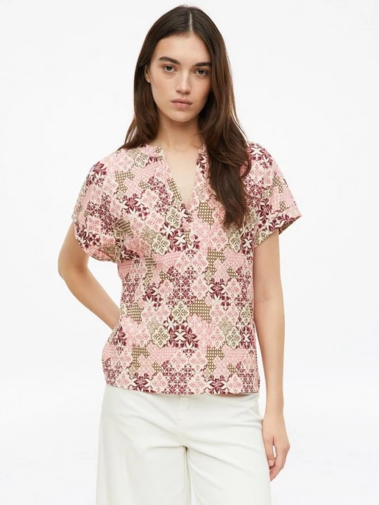 Foto van product Crêpe jersey T-shirt s.Oliver