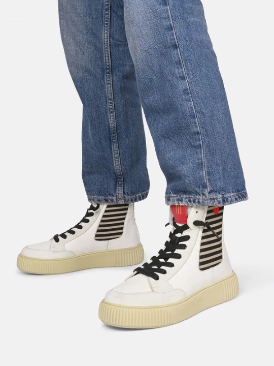Foto van product Crickit Sneakers hoog ' SONIA ' wit