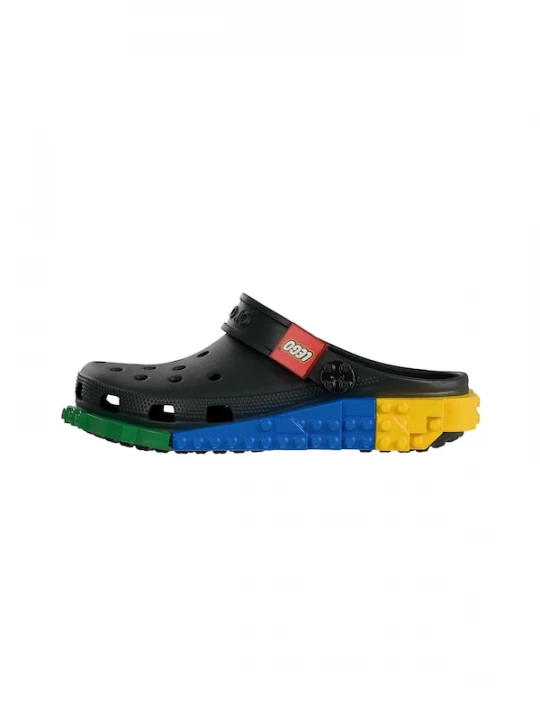 Foto van product Crocs Clogs '4LW System' royal blue / koningsblauw / mosterd / rood / zwart