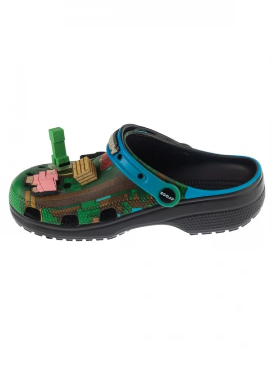 Foto van product Crocs Clogs 'Crocs Classic Minecraft' groen