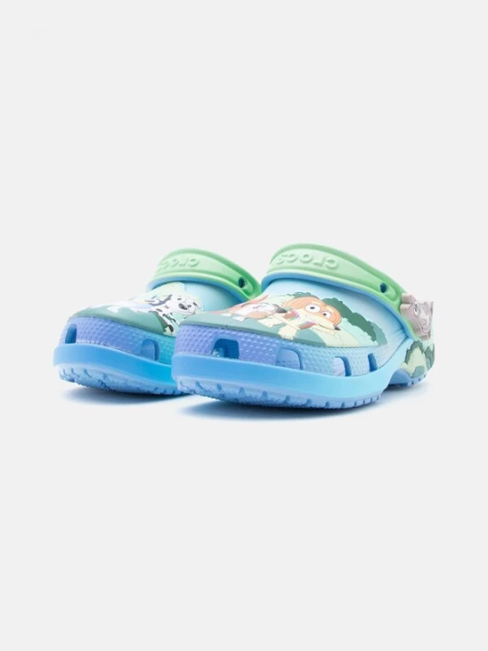 Foto van product Crocs Open schoenen 'Bluey' beige / blauw / groen / pastelgroen