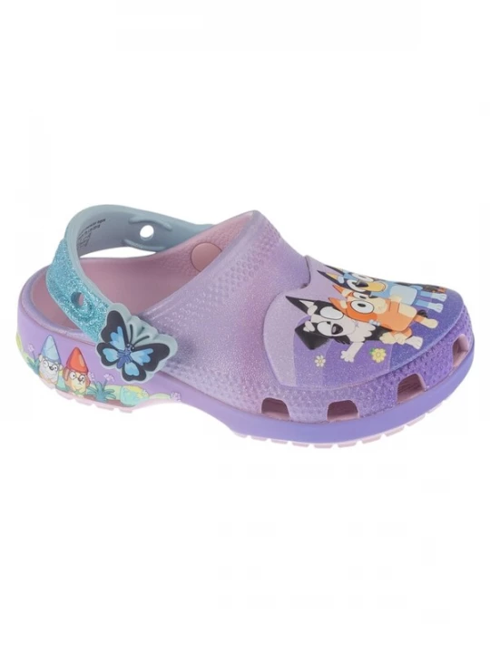 Foto van product Crocs Open schoenen 'Classic Bluey' lichtblauw / lavendel / rosa / zwart