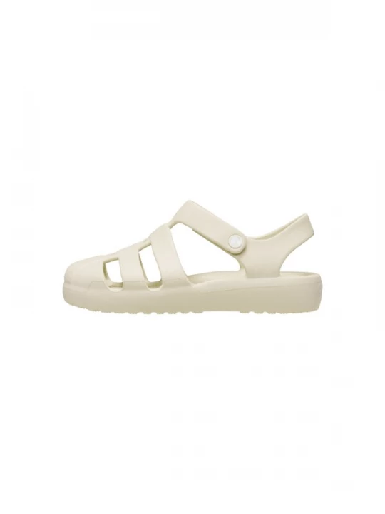 Foto van product Crocs Open schoenen 'Kindersandalen mit Klettverschluss „Classic Fisherman“' wit