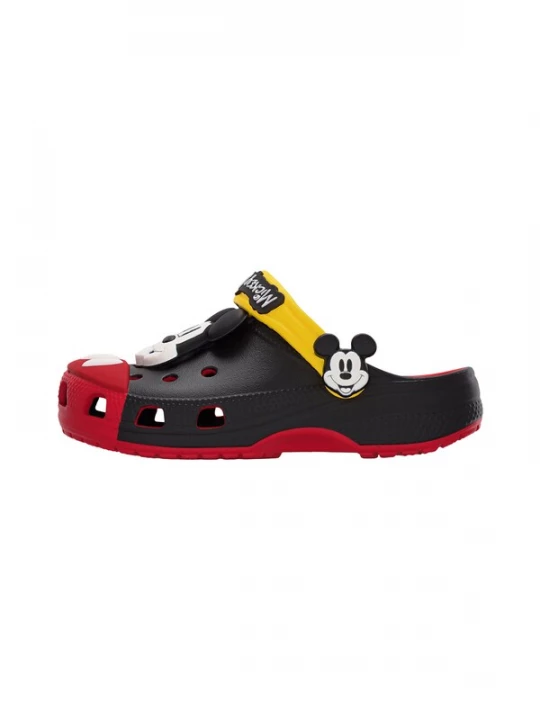 Foto van product Crocs Open schoenen 'Mickey Mouse Classic' geel / rood / zwart / wit