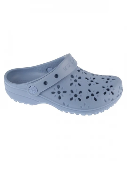Foto van product Crocs Sandalen 'Crocs Classic Floral Cut Out Clog Kids' blauw