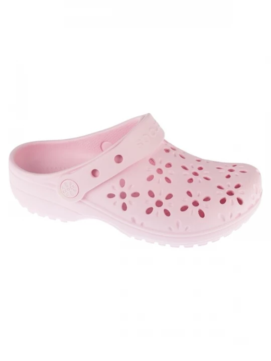 Foto van product Crocs Sandalen 'Crocs Classic Floral Cut Out Clog Kids' pink