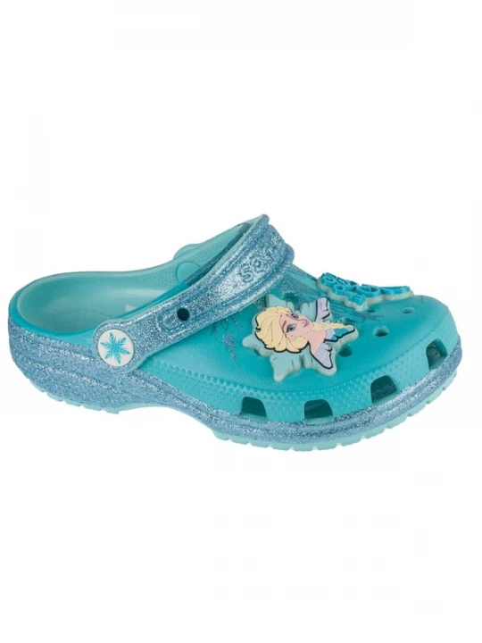 Foto van product Crocs Sandalen 'Crocs Classic Frozen Elsa Clog Kids' blauw