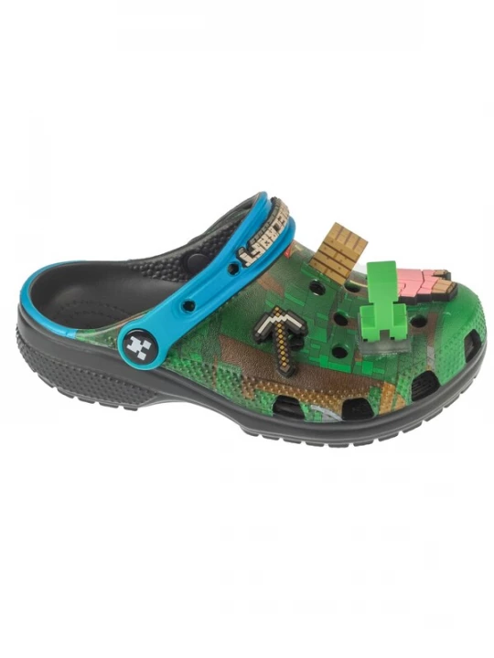 Foto van product Crocs Sandalen 'Crocs Classic Minecraft Clog Kids' groen
