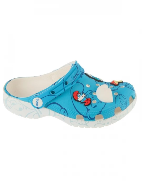 Foto van product Crocs Sandalen 'Crocs Classic Smurfs Clog Kids' blauw