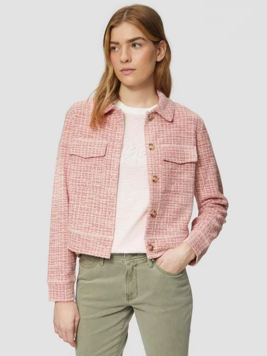 Foto van product Cropped bouclé sweatshirt jas met opgestikte zakken s.Oliver