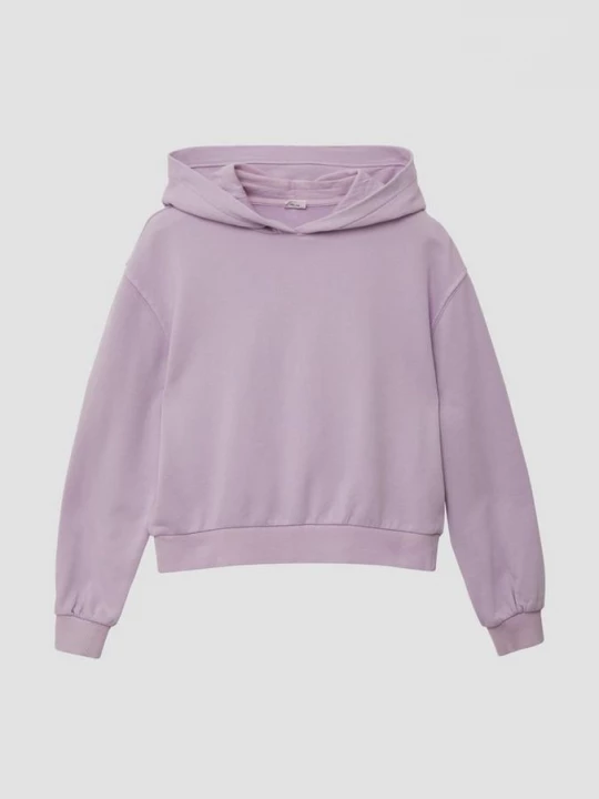 Foto van product Cropped oversized sweatshirt met print op de achterkant en garment wash s.Oliver