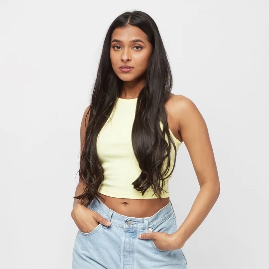Foto van product Cropped Rib Top Urban Classics geel