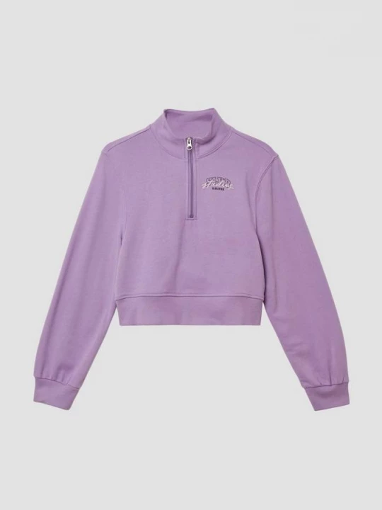 Foto van product Cropped sweatshirt met opstaande kraag en rits s.Oliver