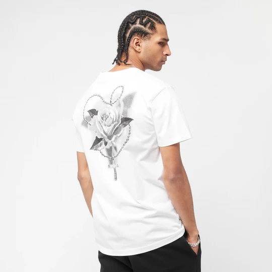 Foto van product Cross Rosary Tee Mister Tee wit