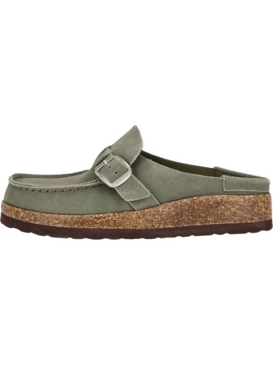 Foto van product Cruz Huisschoenen olijfgroen