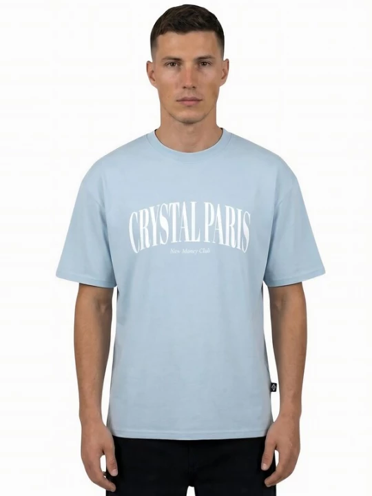 Foto van product Crystal Paris Shirt 'Classics' lichtblauw