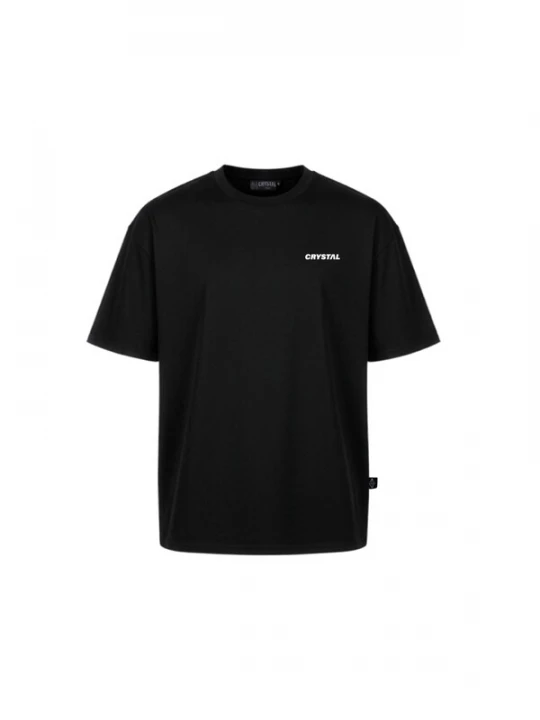 Foto van product Crystal Paris Shirt 'Departément 75' zwart