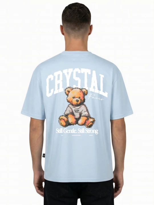 Foto van product Crystal Paris Shirt 'Gentle' lichtblauw