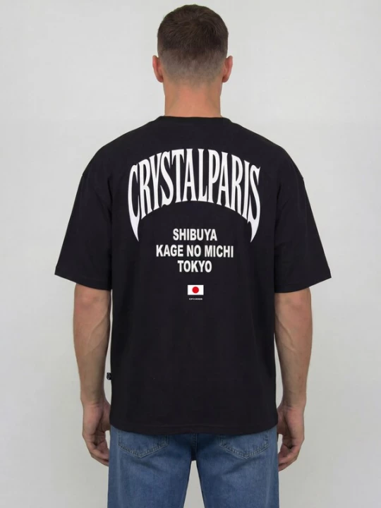 Foto van product Crystal Paris Shirt 'Kaizen' zwart