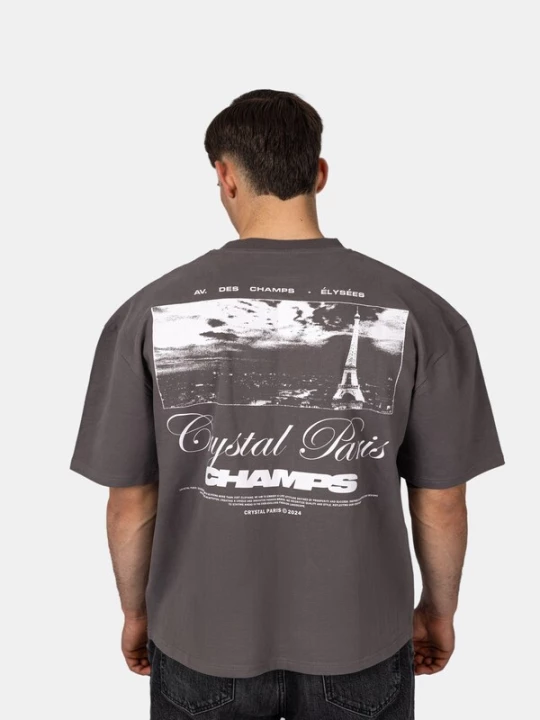 Foto van product Crystal Paris Shirt 'Laville' grijs