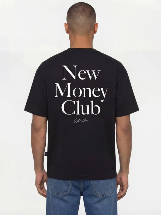 Foto van product Crystal Paris Shirt 'Money Club' zwart