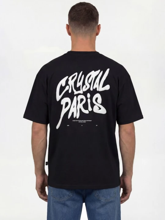 Foto van product Crystal Paris Shirt 'Move' zwart