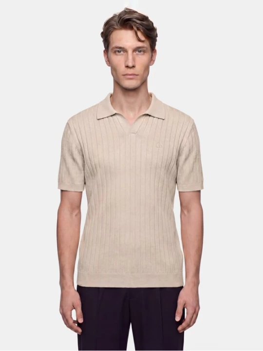 Foto van product Crystal Paris Shirt 'Roux' lichtbruin