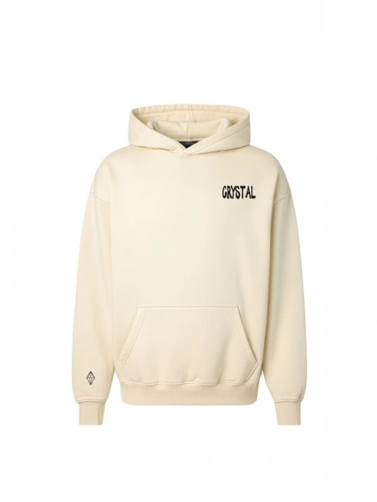 Foto van product Crystal Paris Sweatshirt lichtbeige