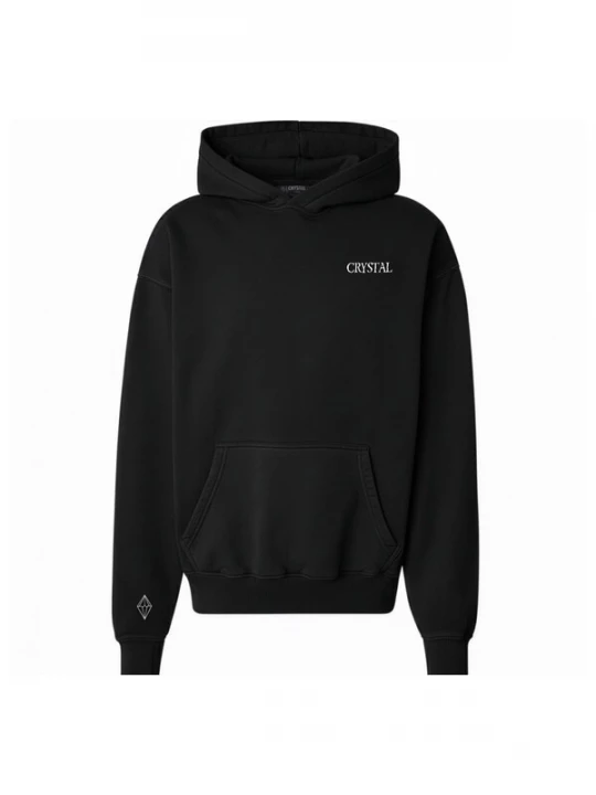 Foto van product Crystal Paris Sweatshirt 'Rich' zwart