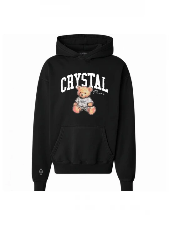Foto van product Crystal Paris Sweatshirt 'Teddy' zwart