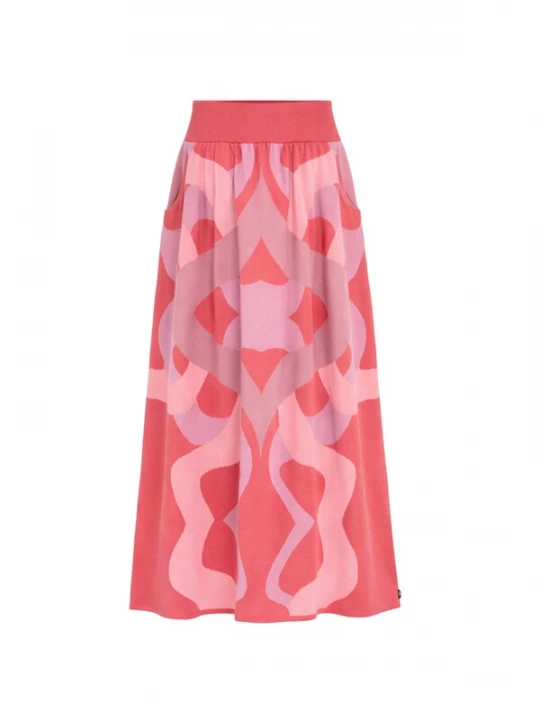 Foto van product Csillag Zsuzsi Rok 'Dreamgate Ruffled Pocket' brons