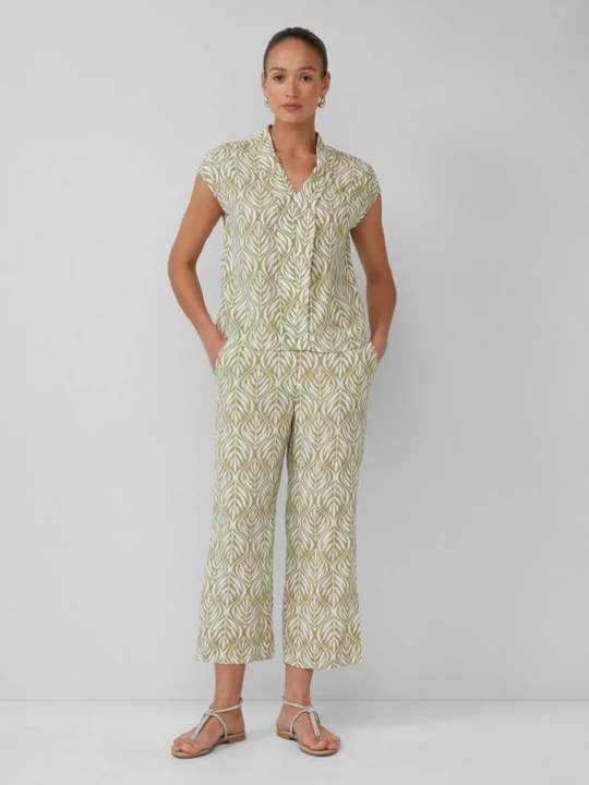 Foto van product Culotte van viscose met print all-over s.Oliver