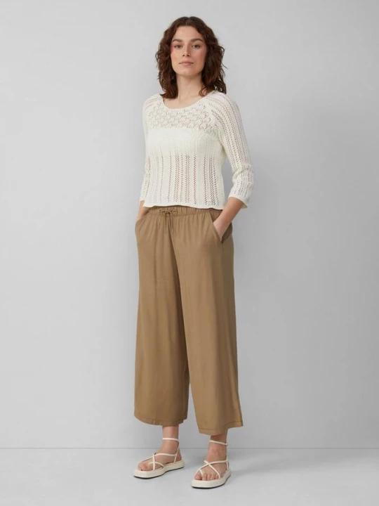 Foto van product Culotte van viscose QS olijfgroen