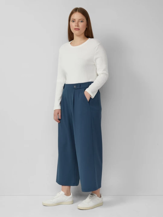 Foto van product Culottes in jersey QS blauw