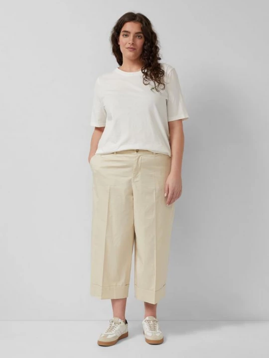 Foto van product Culottes met vouw s.Oliver beżowy