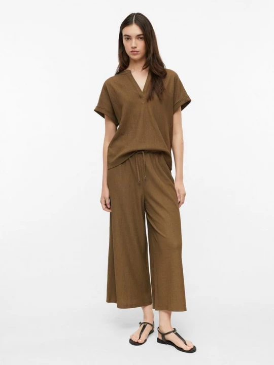 Foto van product Culottes van crêpejersey s.Oliver bruin