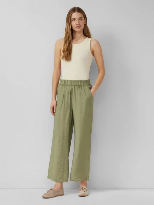 Foto van product Culottes van viscosemix s.Oliver olijfgroen