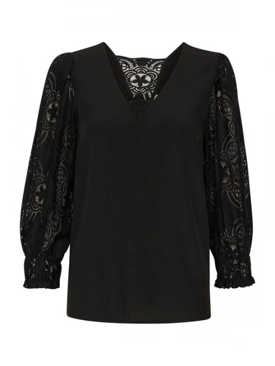 Foto van product CULTURE Blouse 'Asmine' zwart